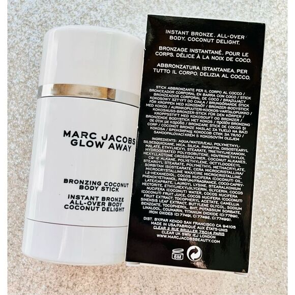 Marc Jacobs Beauty Glow Away Bronzing Coconut Body Stick Tan-Tastic 14 Tanning - Picture 4 of 5